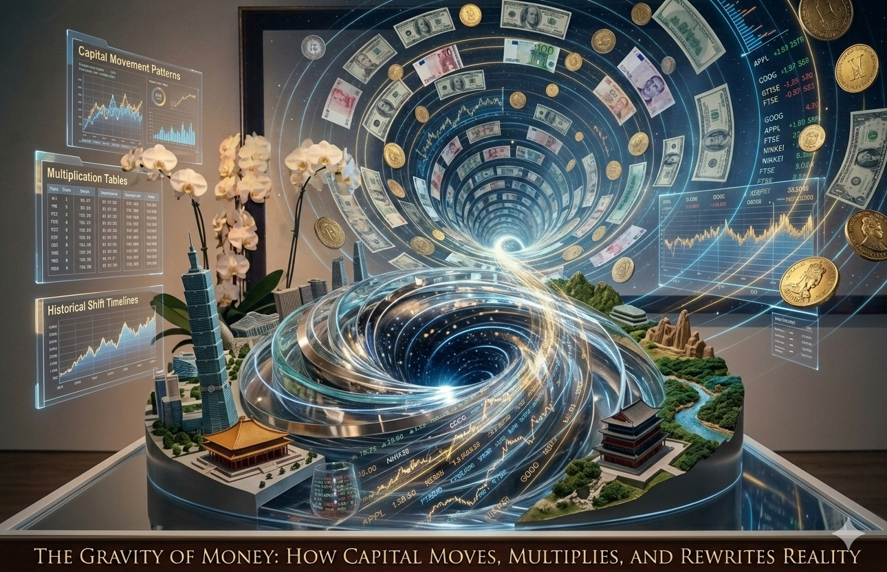The Gravity of Money: How Capital Moves, Multiplies, and Rewrites Reality